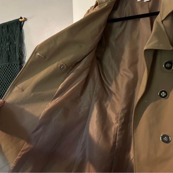 New York & Company camel tan trench coat - Picture 8 of 11